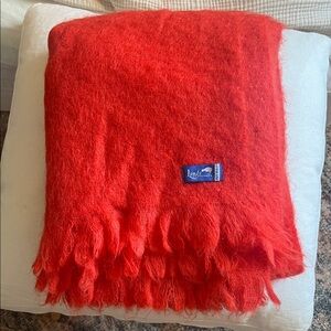 Lands Downunder Mohair Throw Blanket